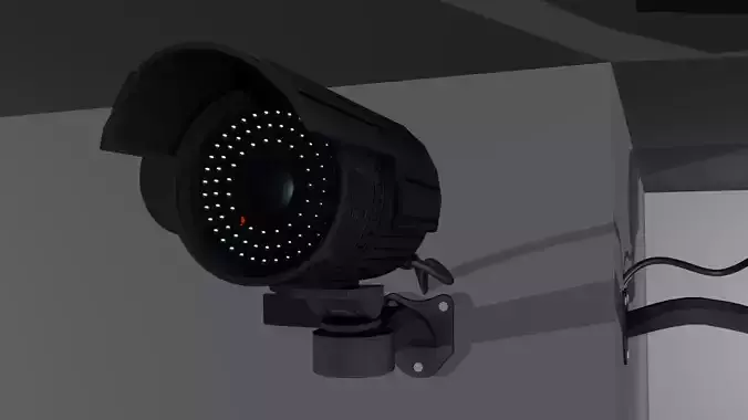 Security Camera  Free 3D model