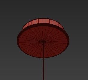 Lotus Chandelier Horizontal 3D model_2