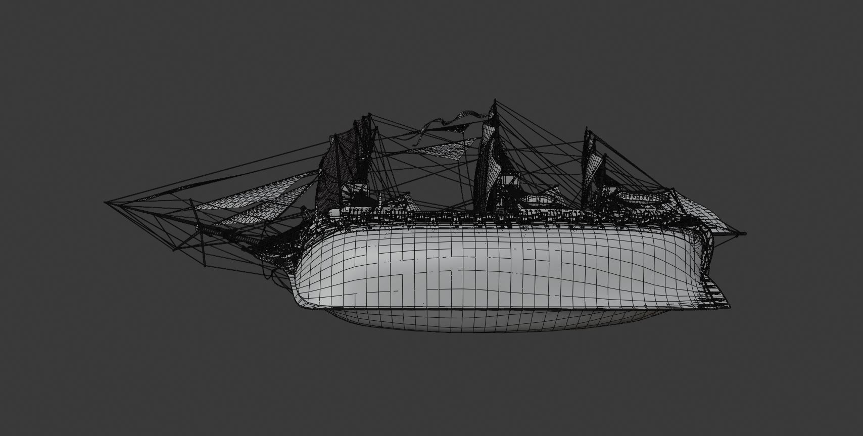Twelve Apostles 1st line ship 3D model_35