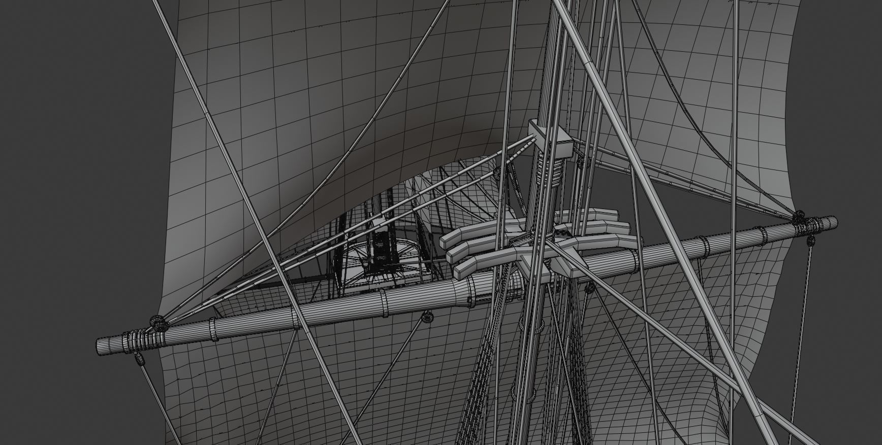 Twelve Apostles 1st line ship 3D model_30