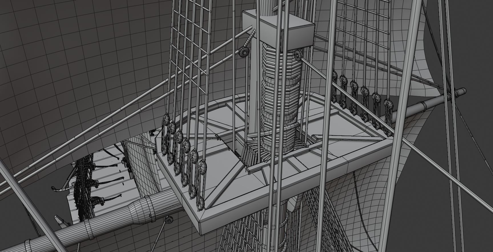 Twelve Apostles 1st line ship 3D model_31