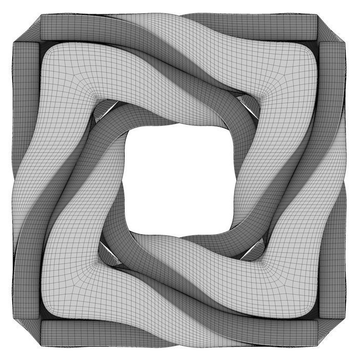 twisted cube 3D model_15