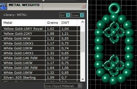 Lumpy Flowers Earring 3D print model_5