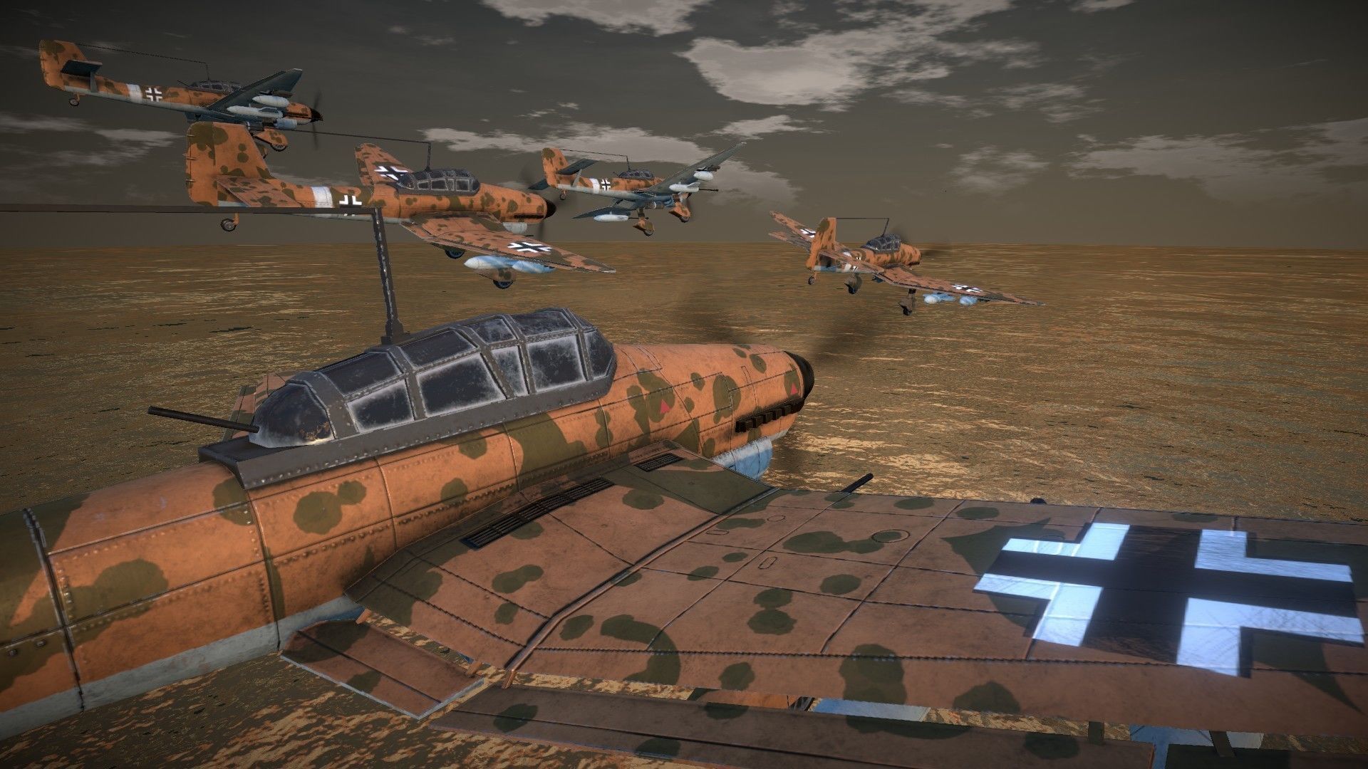 Junkers JU-87 Stuka Low-poly 3D model_15