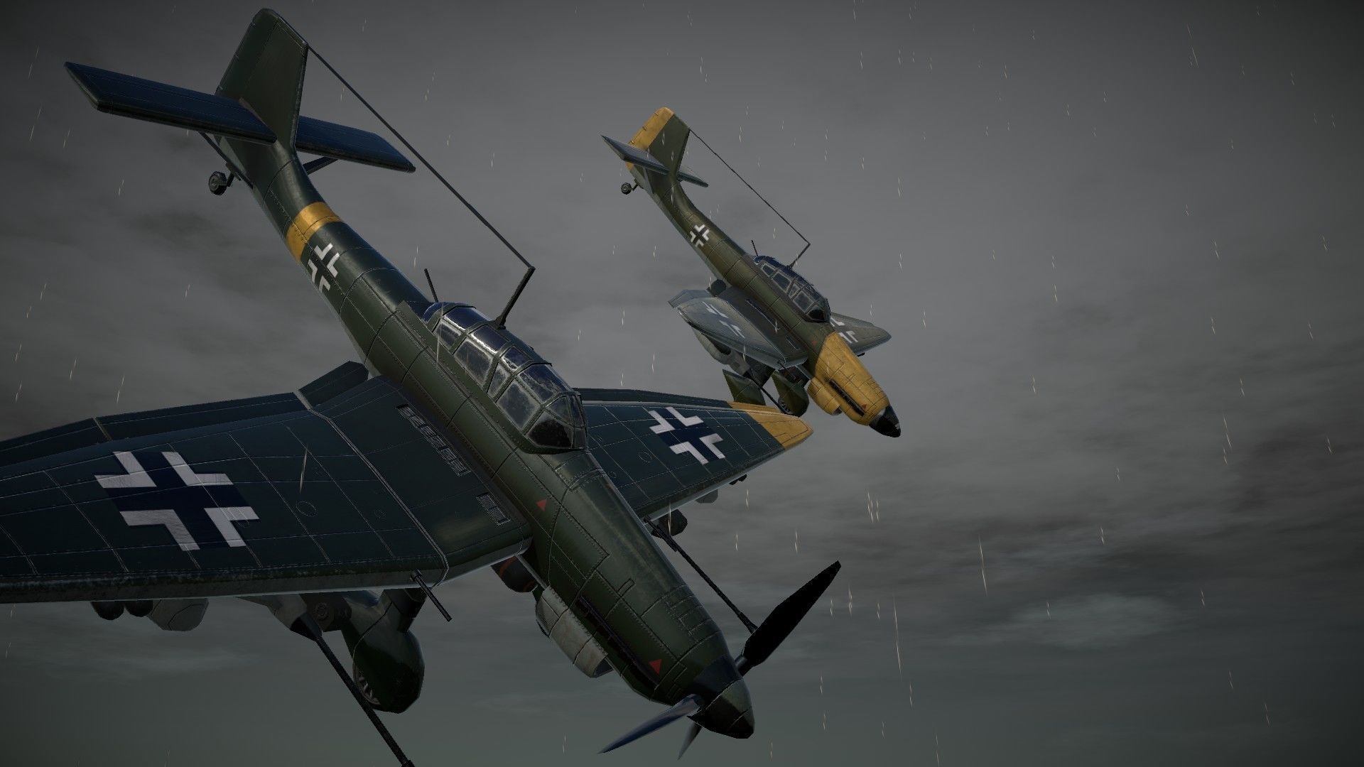 Junkers JU-87 Stuka Low-poly 3D model_19