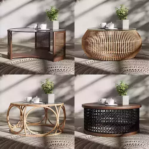 Modern Round Coffee Table Collection