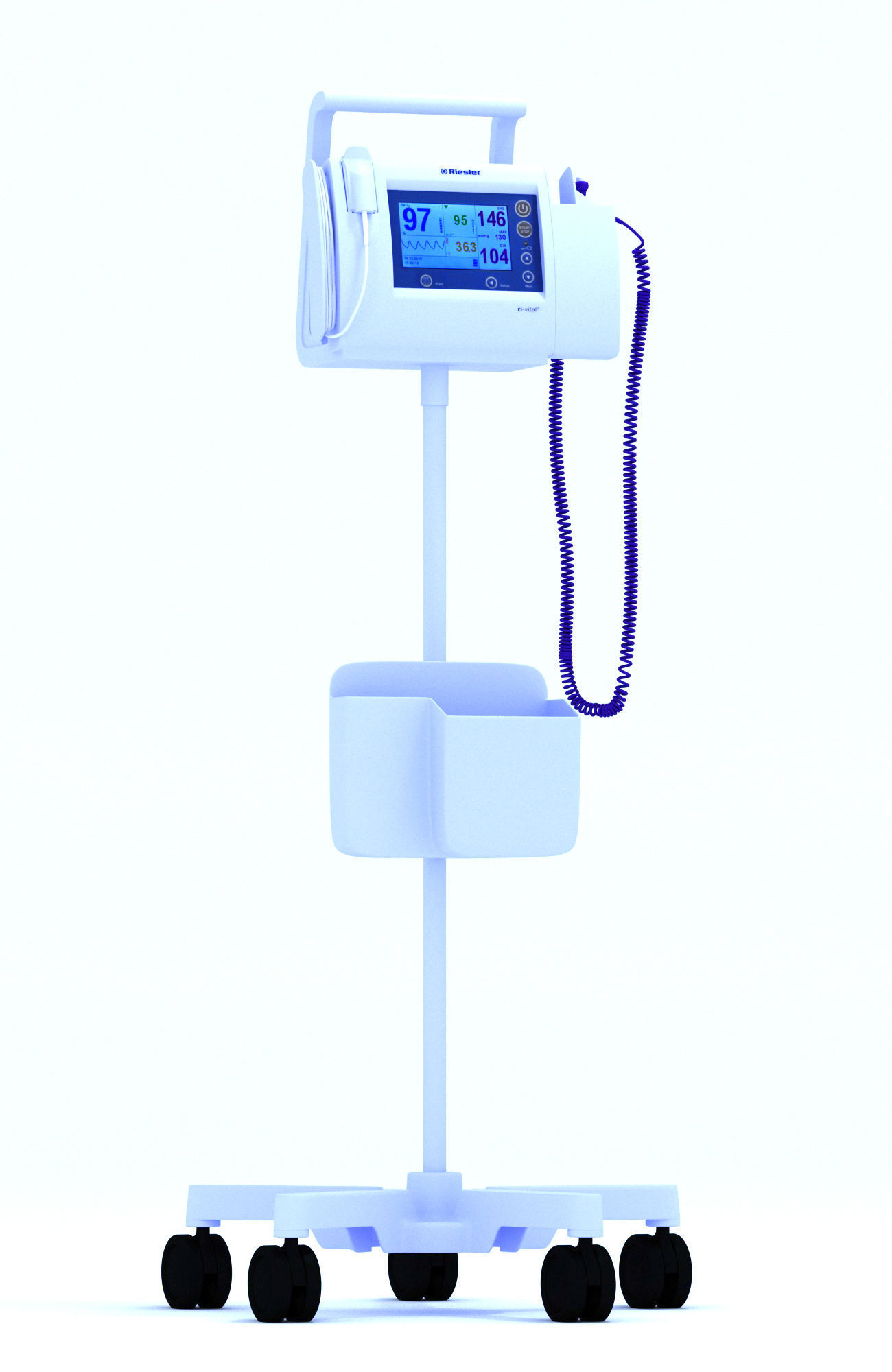 Spot-check vital signs monitor 3D model_10
