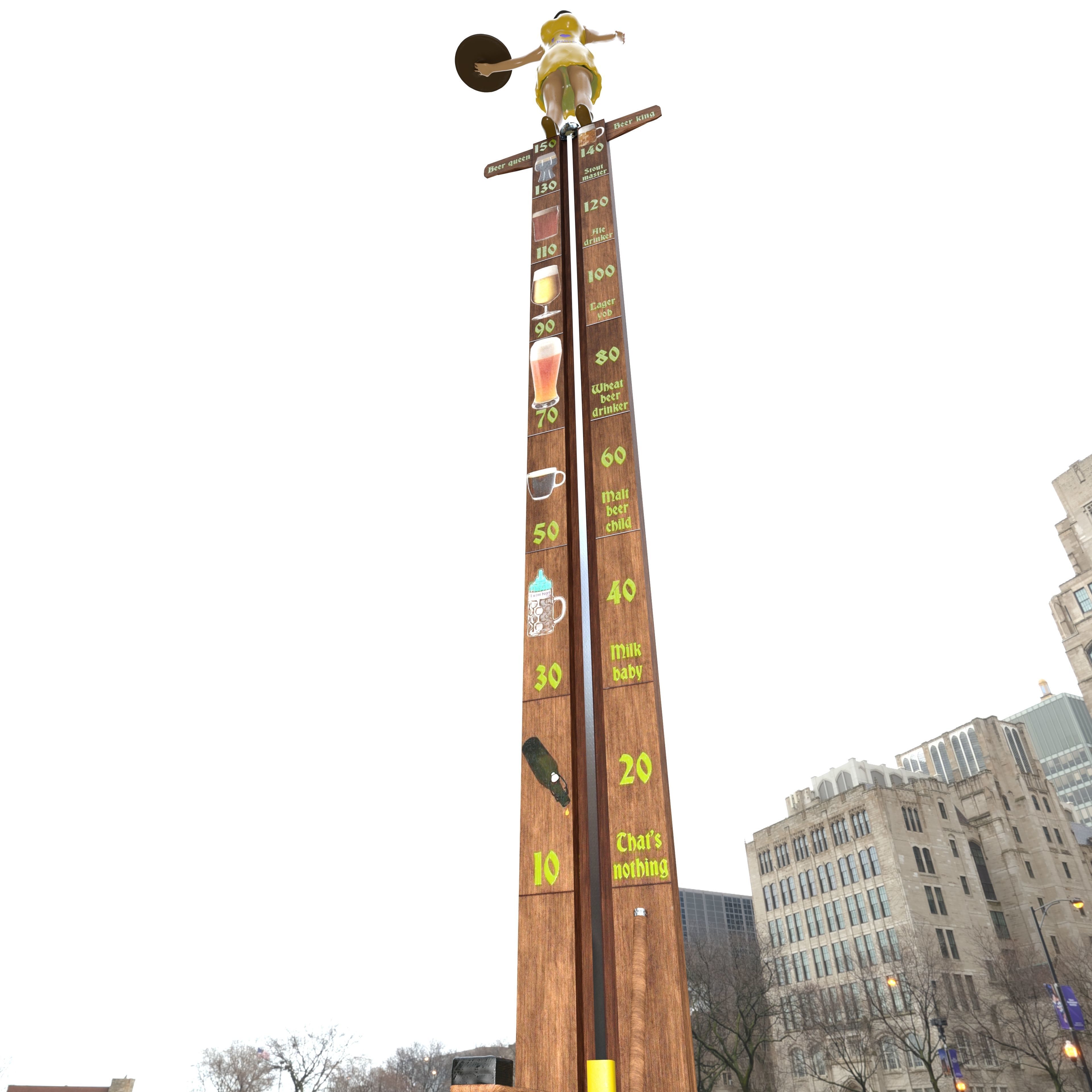 Ring-the-beerbell sword 3D model_6