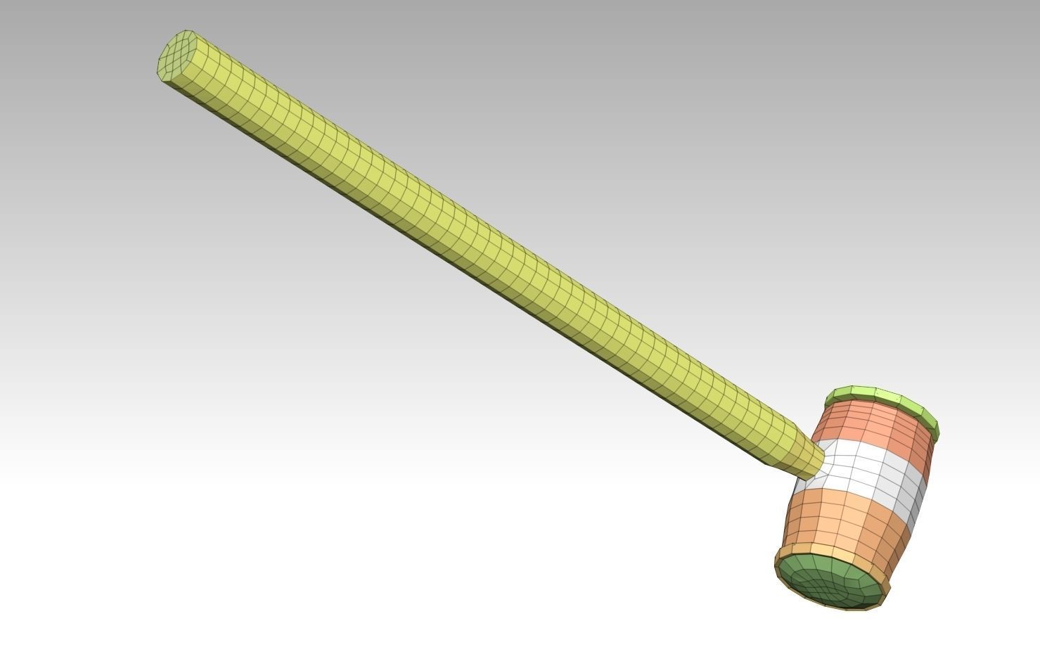 Ring-the-beerbell sword 3D model_23