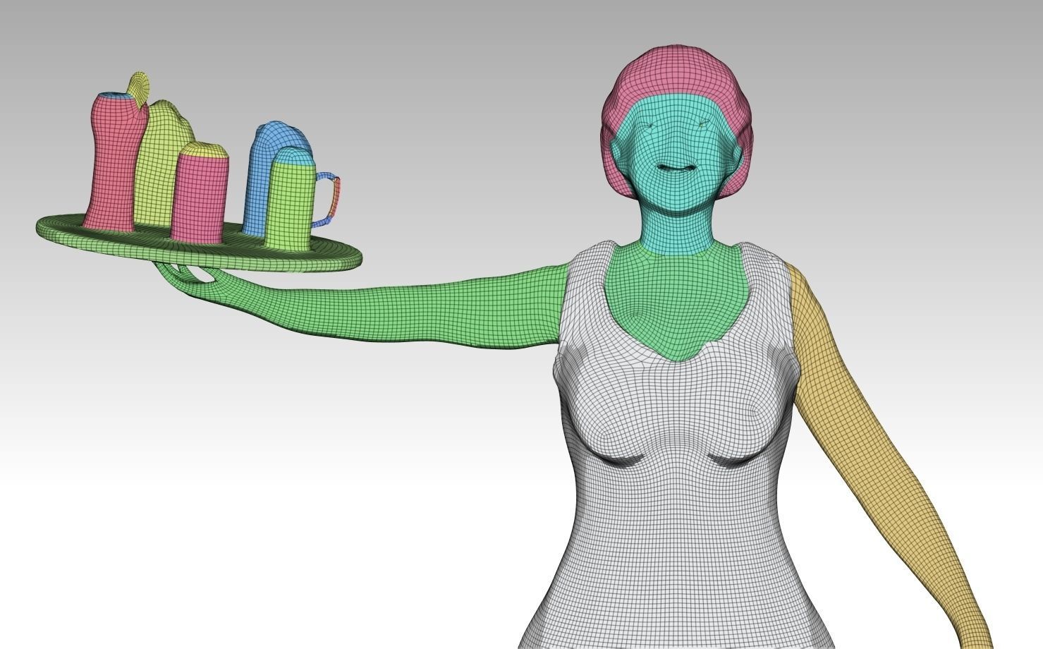 Ring-the-beerbell sword 3D model_20