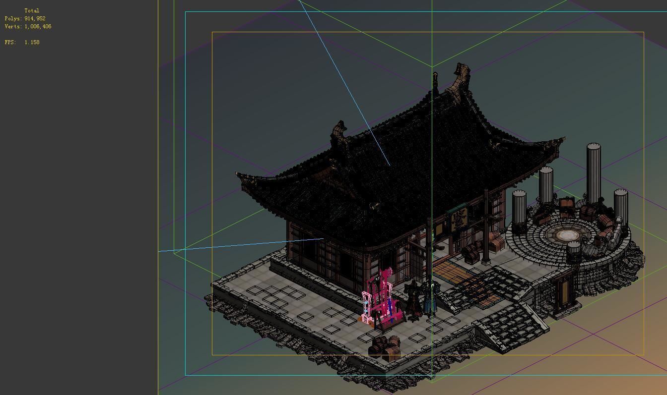 onstruction Equipment Weapon Identification Shop 3D model_1