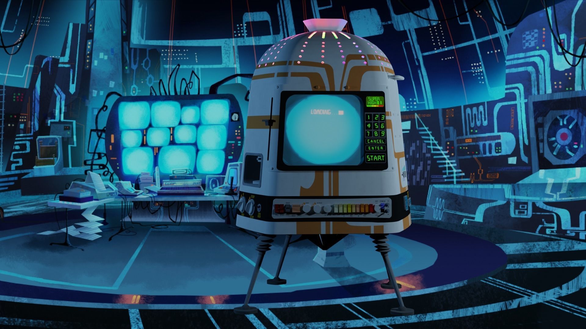 Cloudy With a Chance of Meatballs FLDSMDFR 3D model_1