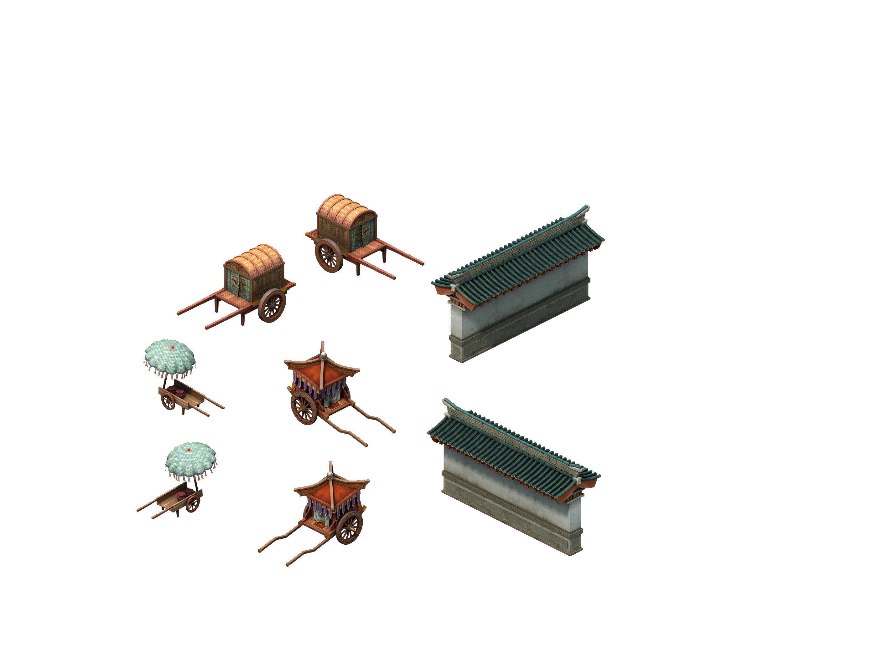 Game Model - City - Inn 3D model_3