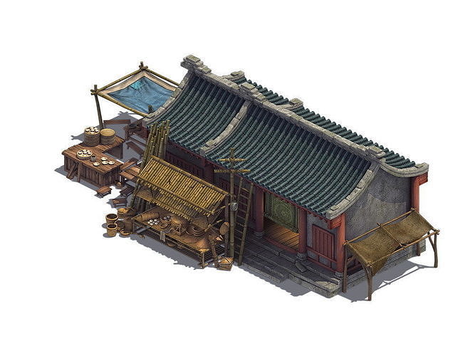 City - Inn 13 3D model