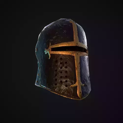  HIE Helmet D200226 Low-poly 3D model