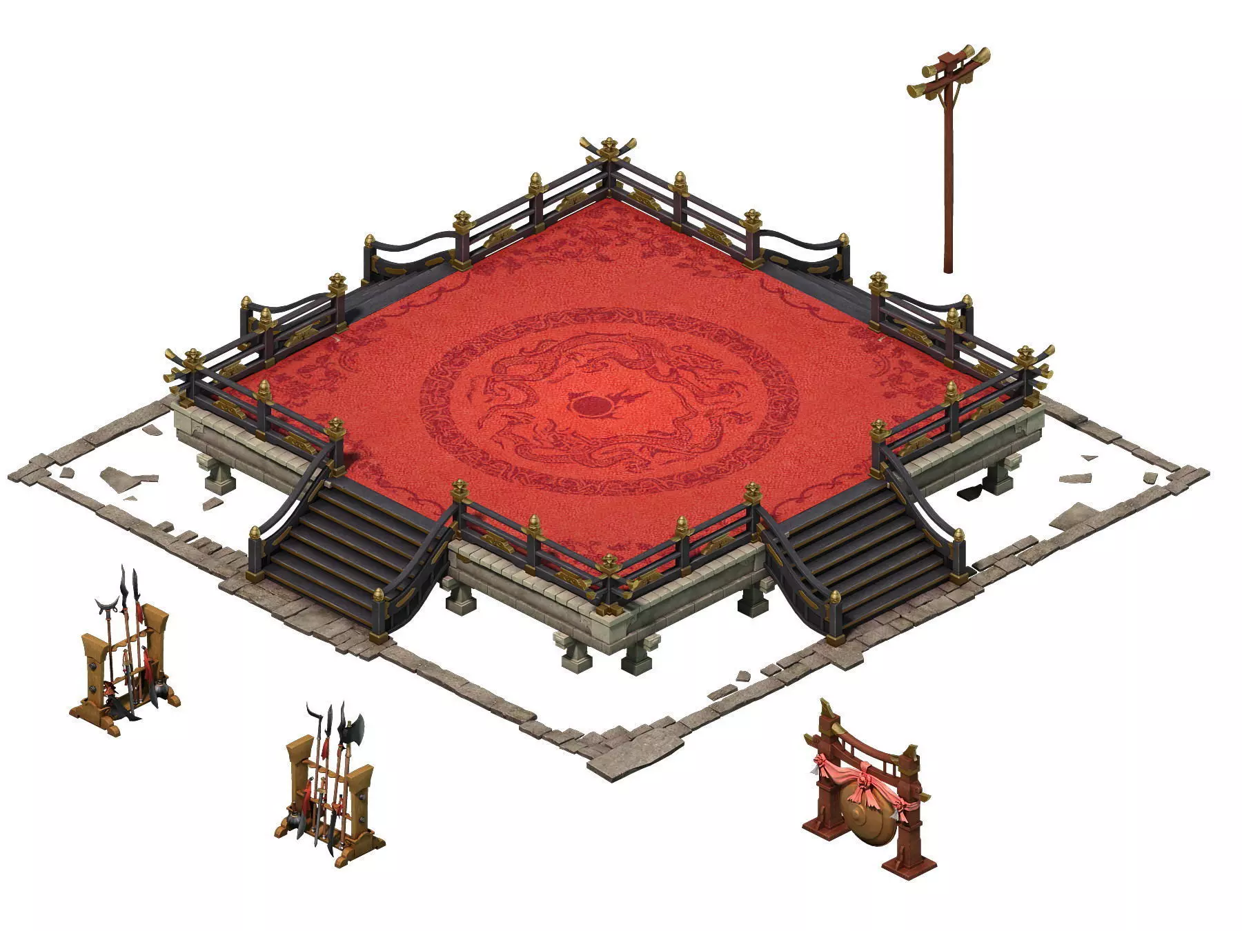 Game Model - City - Contest 3D model_0