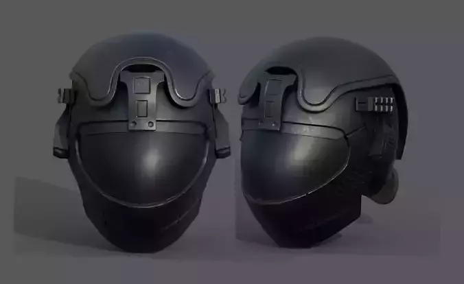 Helmet scifi military futuristic technology cyborg fantasy 