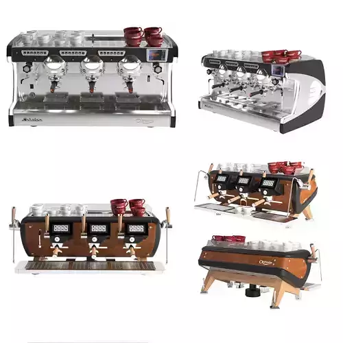 Astoria coffee machines  3D Model Collection