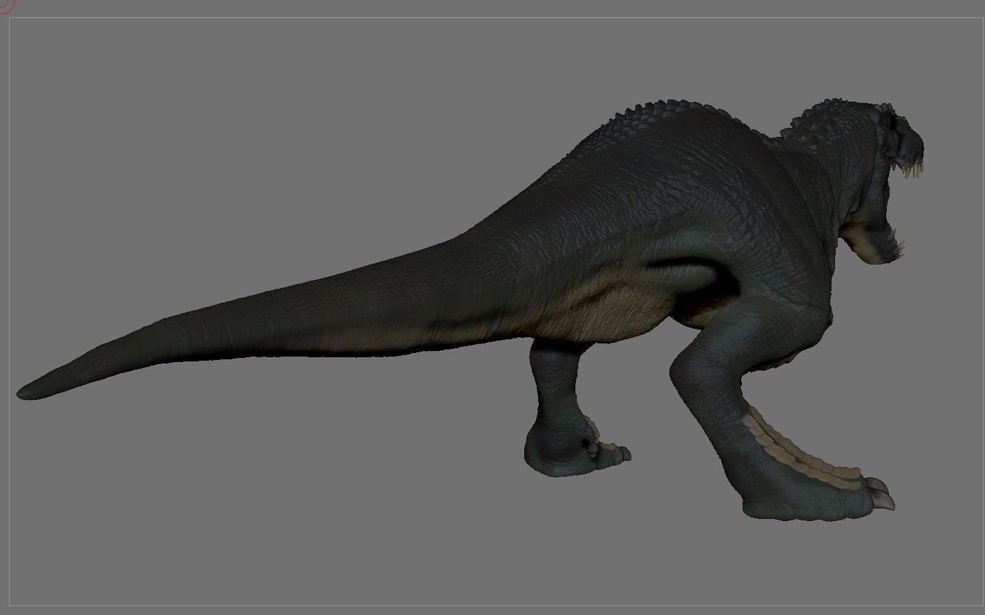 V Rex Sculpt Projects 3D model_6
