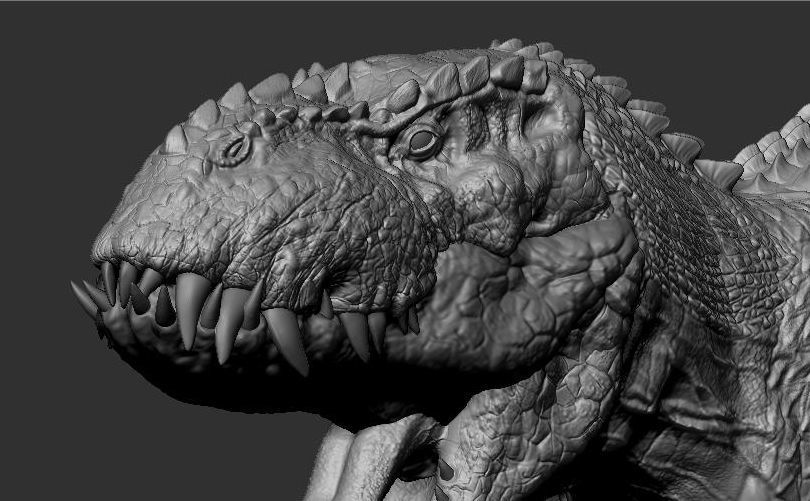 V Rex Sculpt Projects 3D model_8