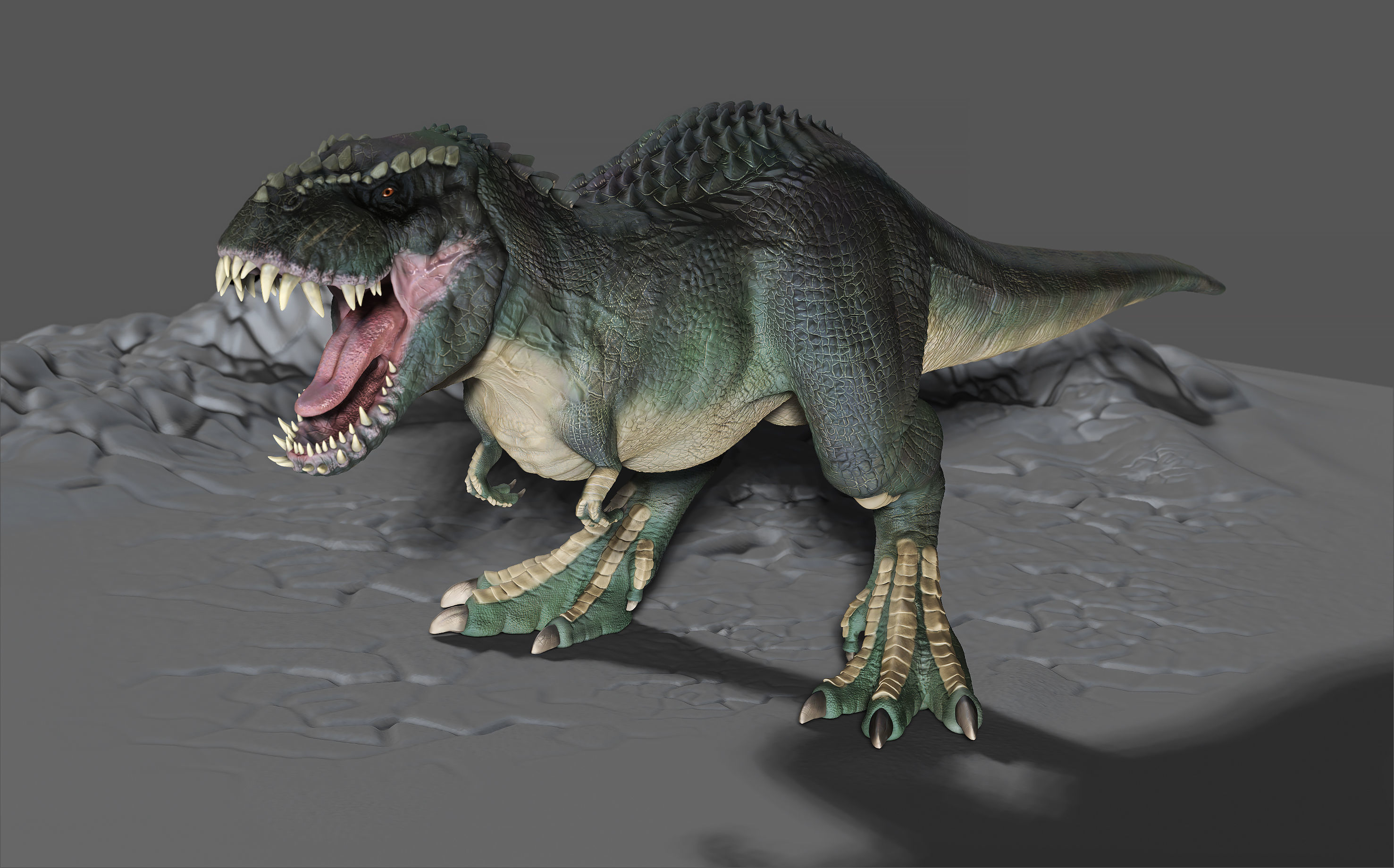 V Rex Sculpt Projects 3D model_3