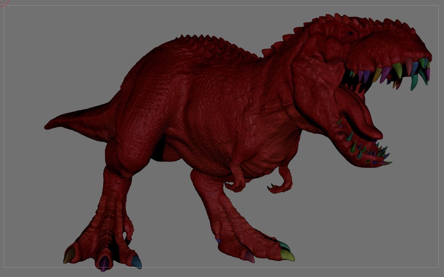 V Rex Sculpt Projects 3D model_4
