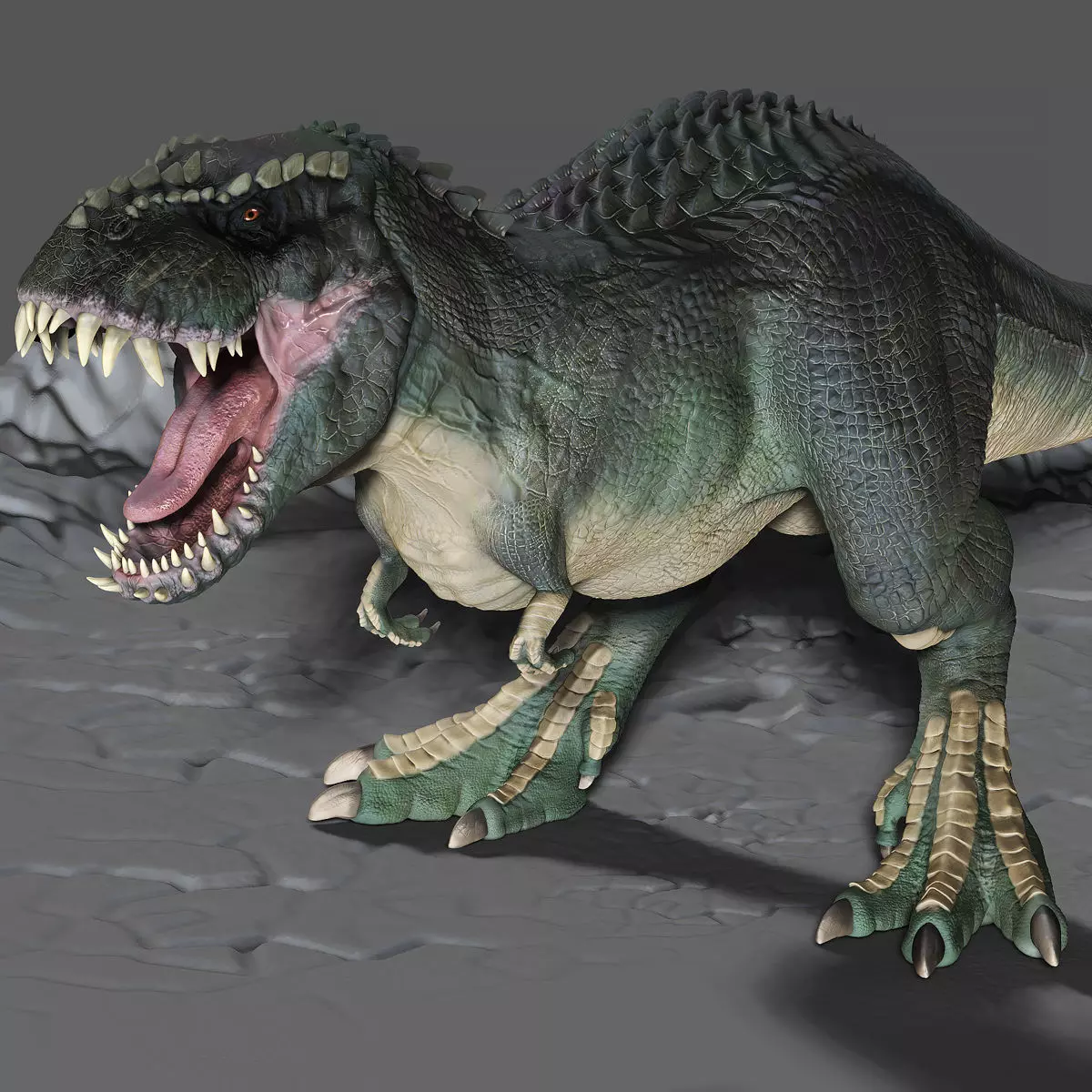 V Rex Sculpt Projects 3D model_0