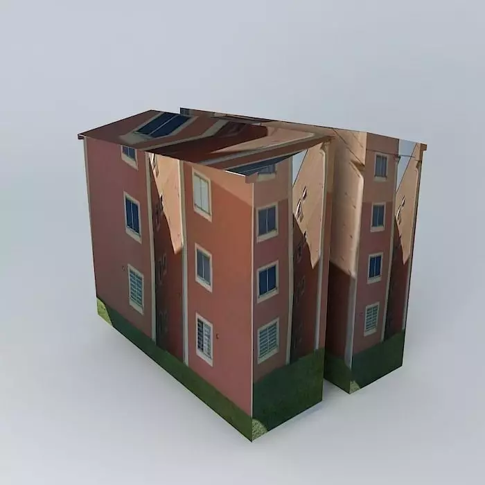 First Garden block of americas Free 3D model_0