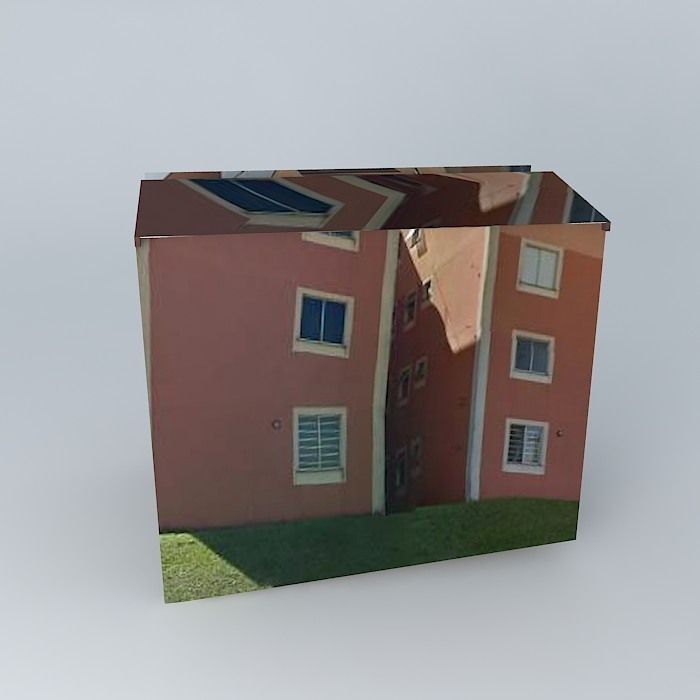 First Garden block of americas Free 3D model_2