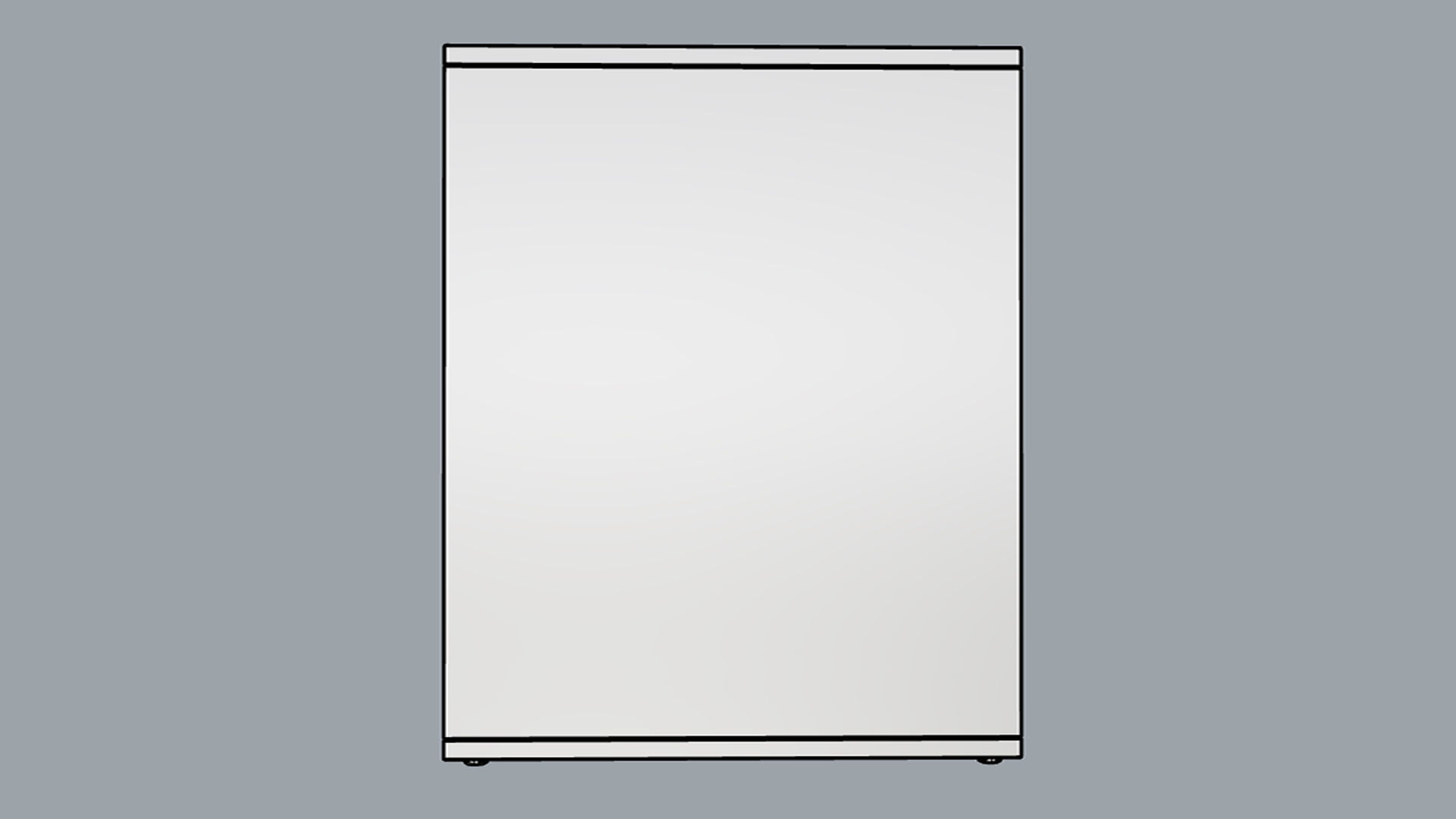 ALEX Drawer Unit White With 4 Drawers 3D model_21