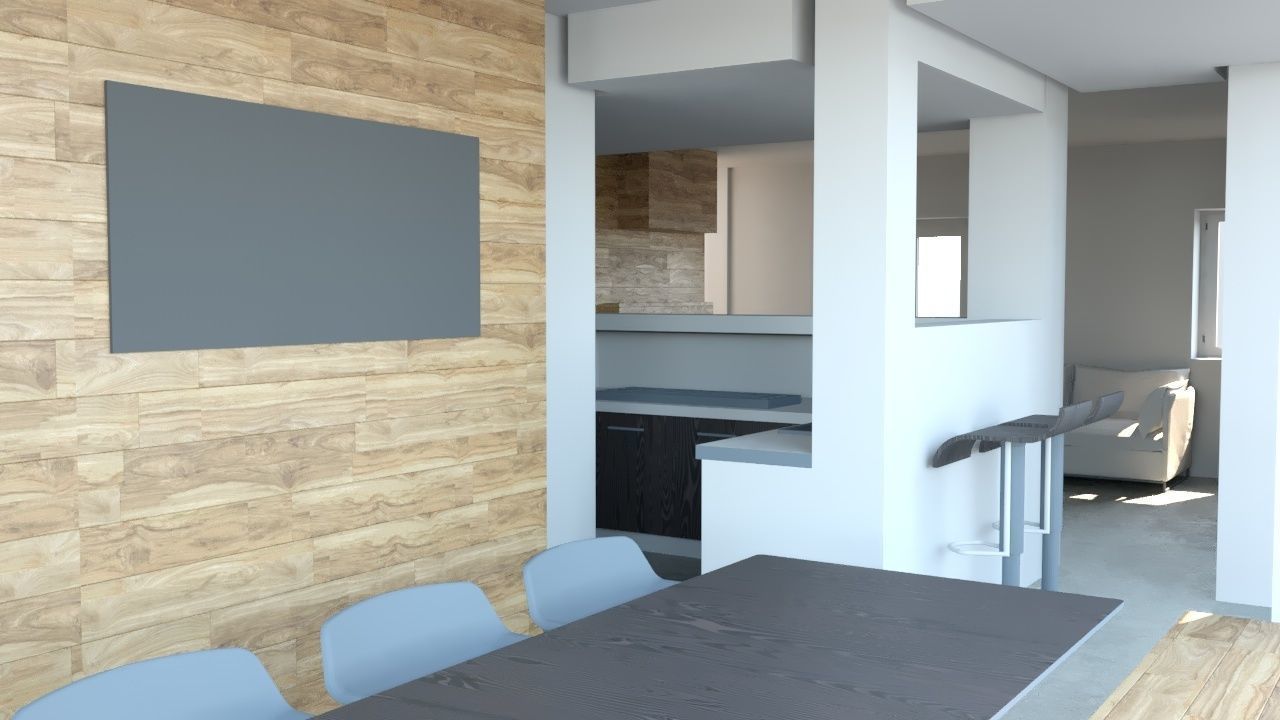 Living Room 3D model_1
