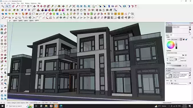 Villa 3d model free download 3D model