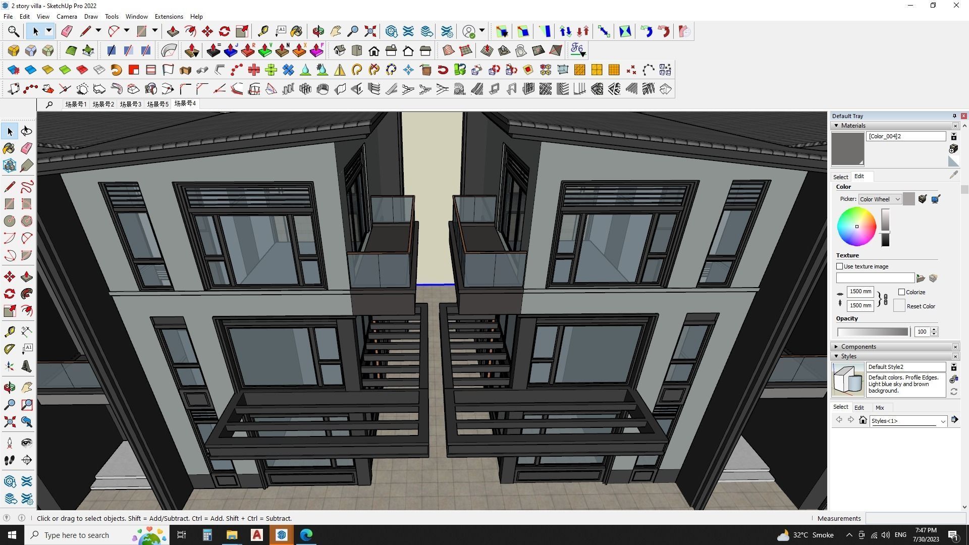 Villa 3d model free download 3D model_2