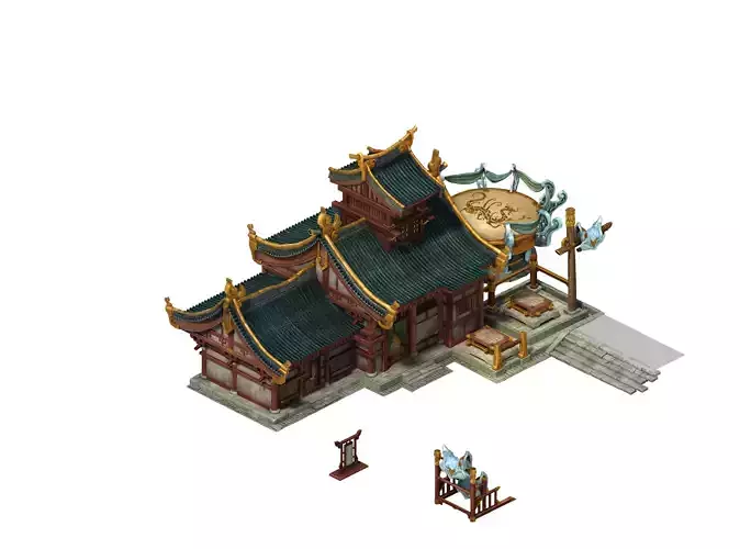 Game model - the city - ride pet shop