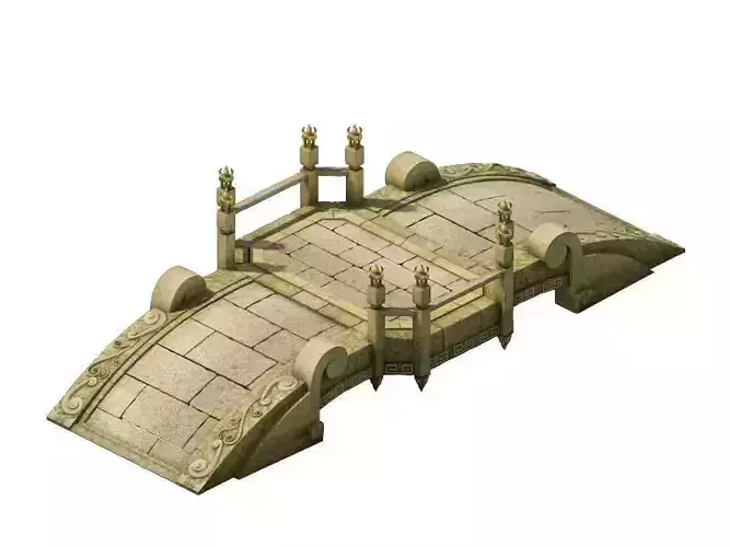 Game Model - City Stone Bridge