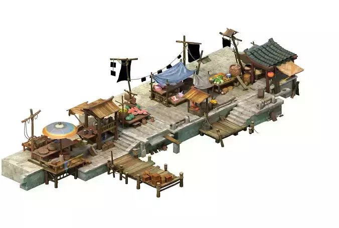 Game Model - City Food Market