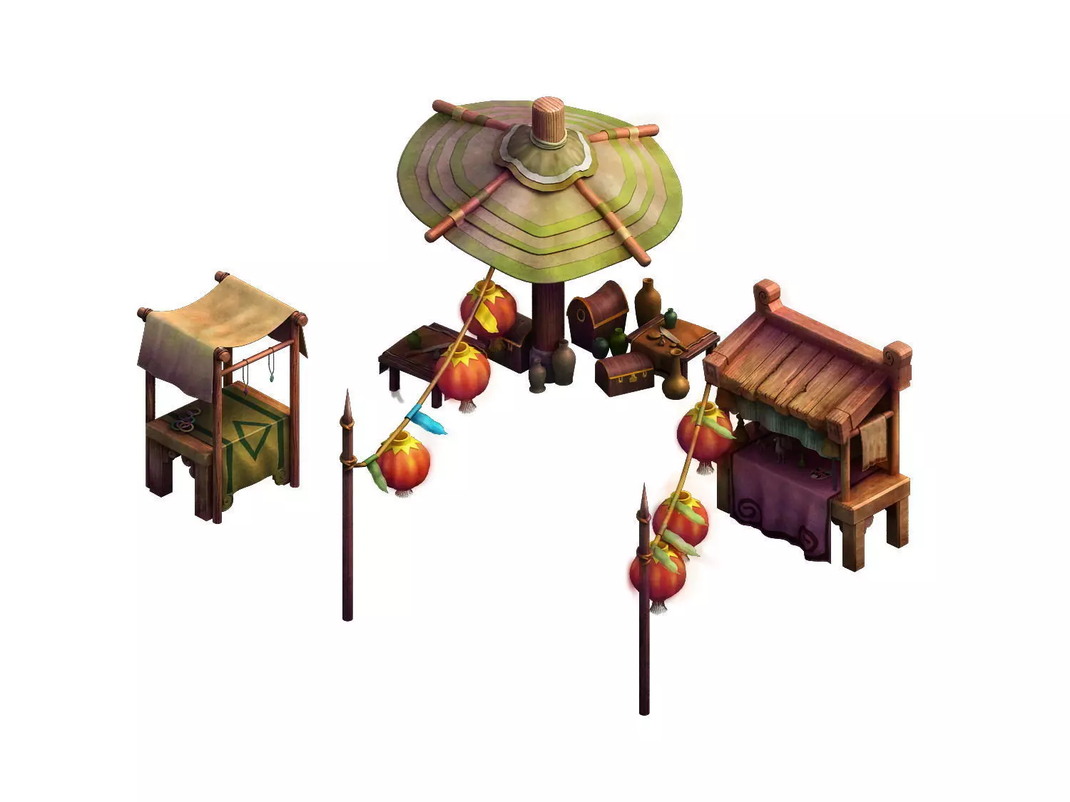 City - Small shop 02 3D model_0