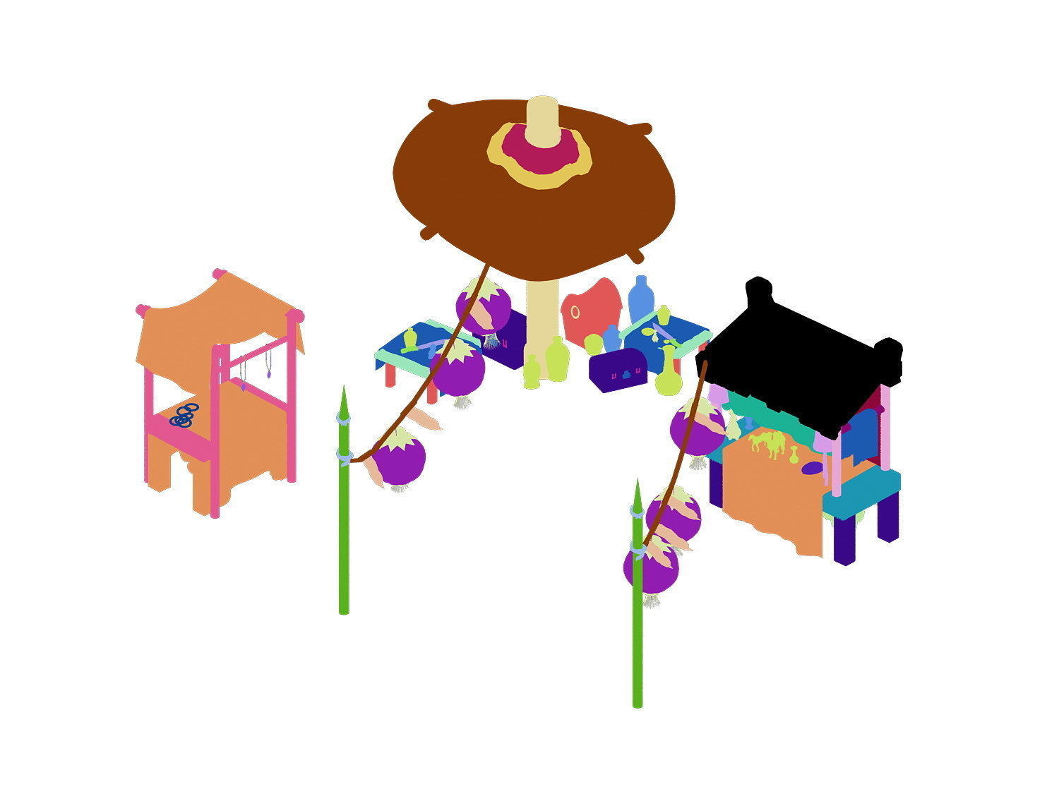 City - Small shop 02 3D model_3