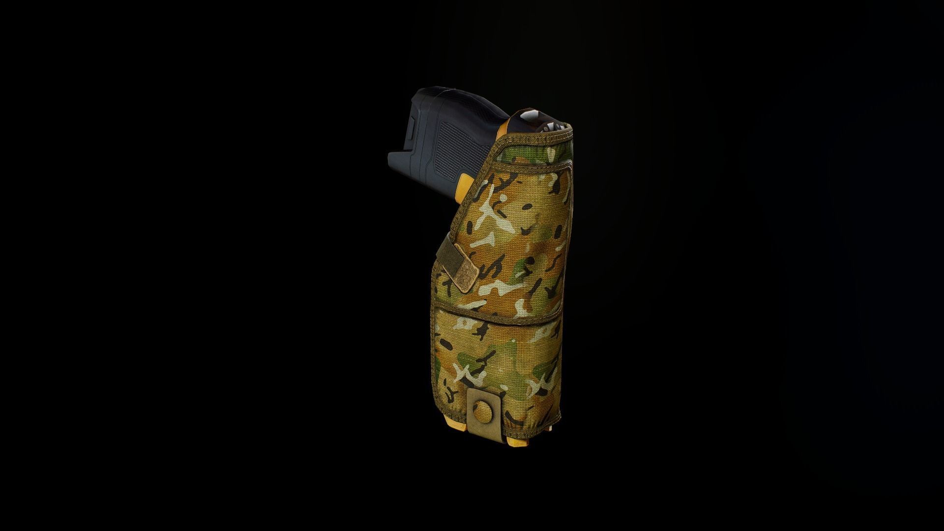 Taser 7 holster Low-poly 3D model_4