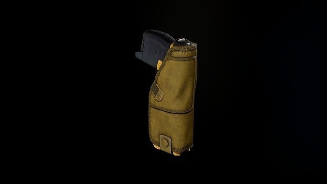 Taser 7 holster Low-poly 3D model