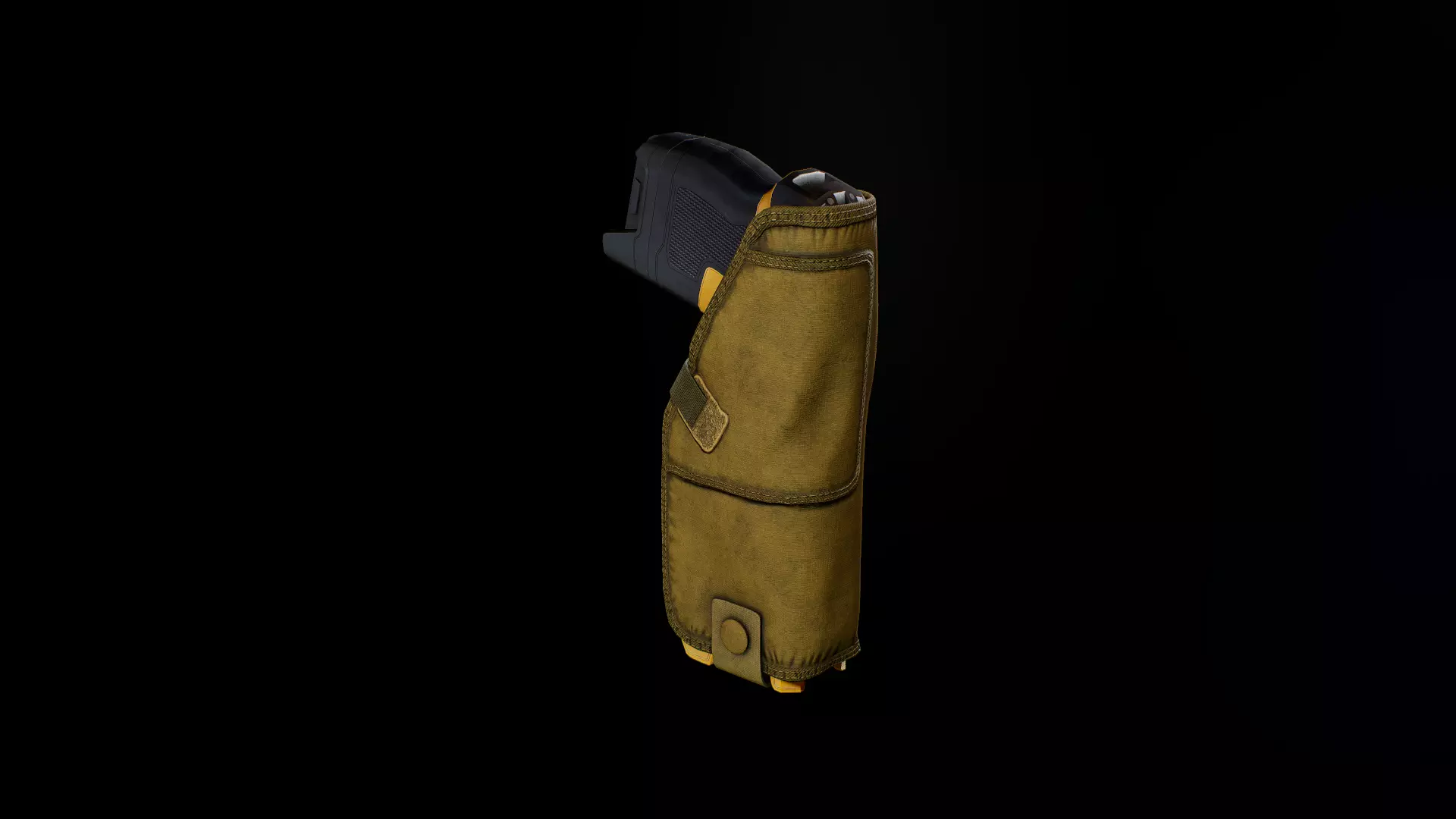 Taser 7 holster Low-poly 3D model_0