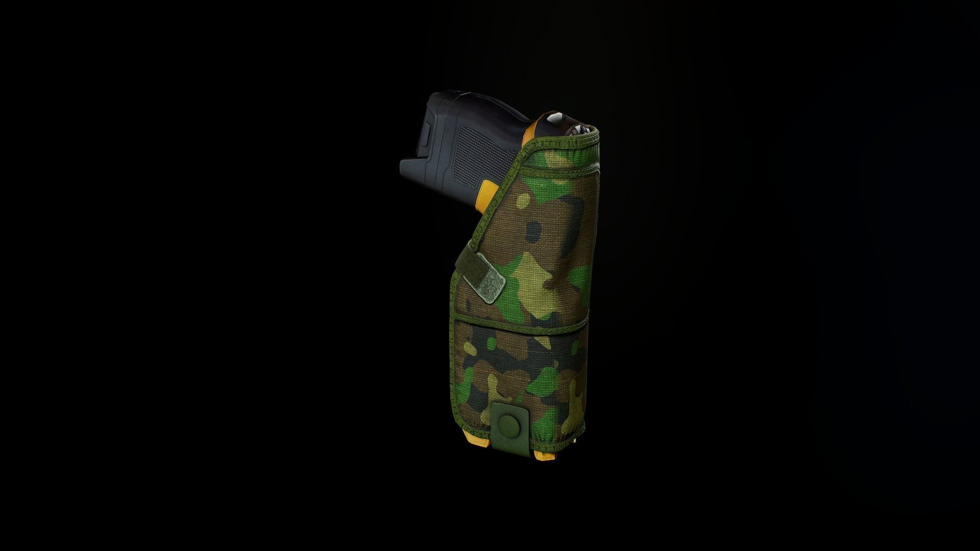 Taser 7 holster Low-poly 3D model_8