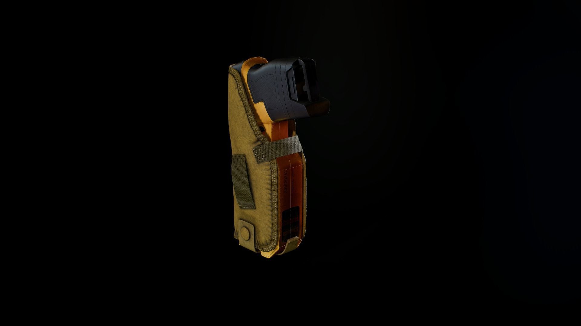 Taser 7 holster Low-poly 3D model_2