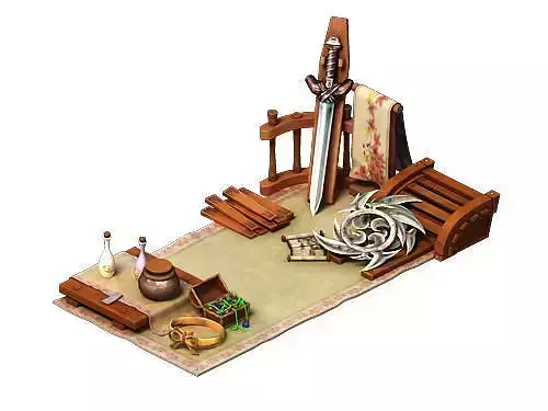 Game Model - City - Small Booth