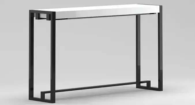 Holly Hunt Console 3D model
