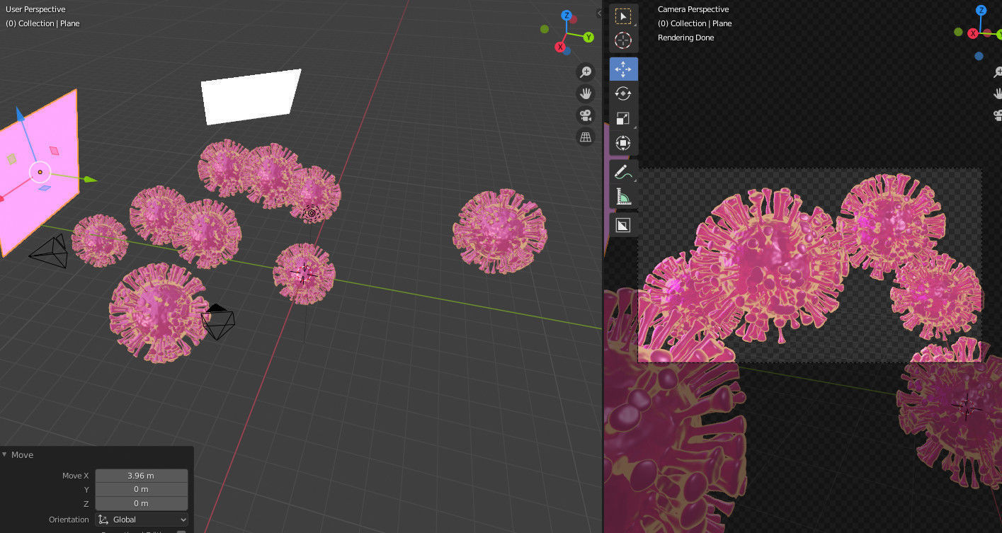 COVID-19 CORONAVIRUS 3D model_6