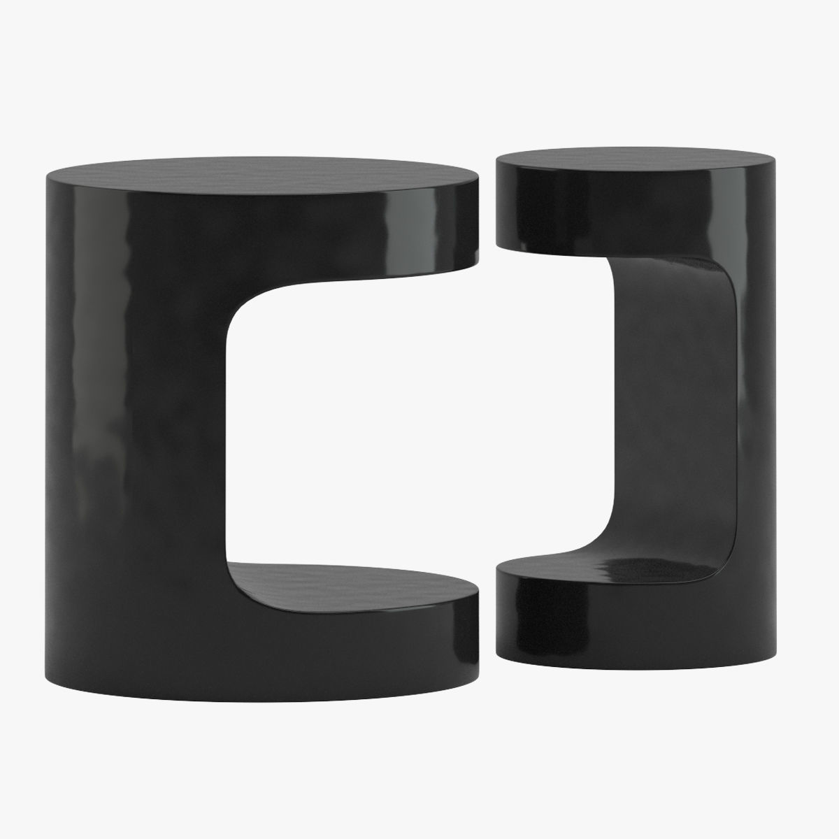 Holly Hunt R12 Side Table 3D model_3