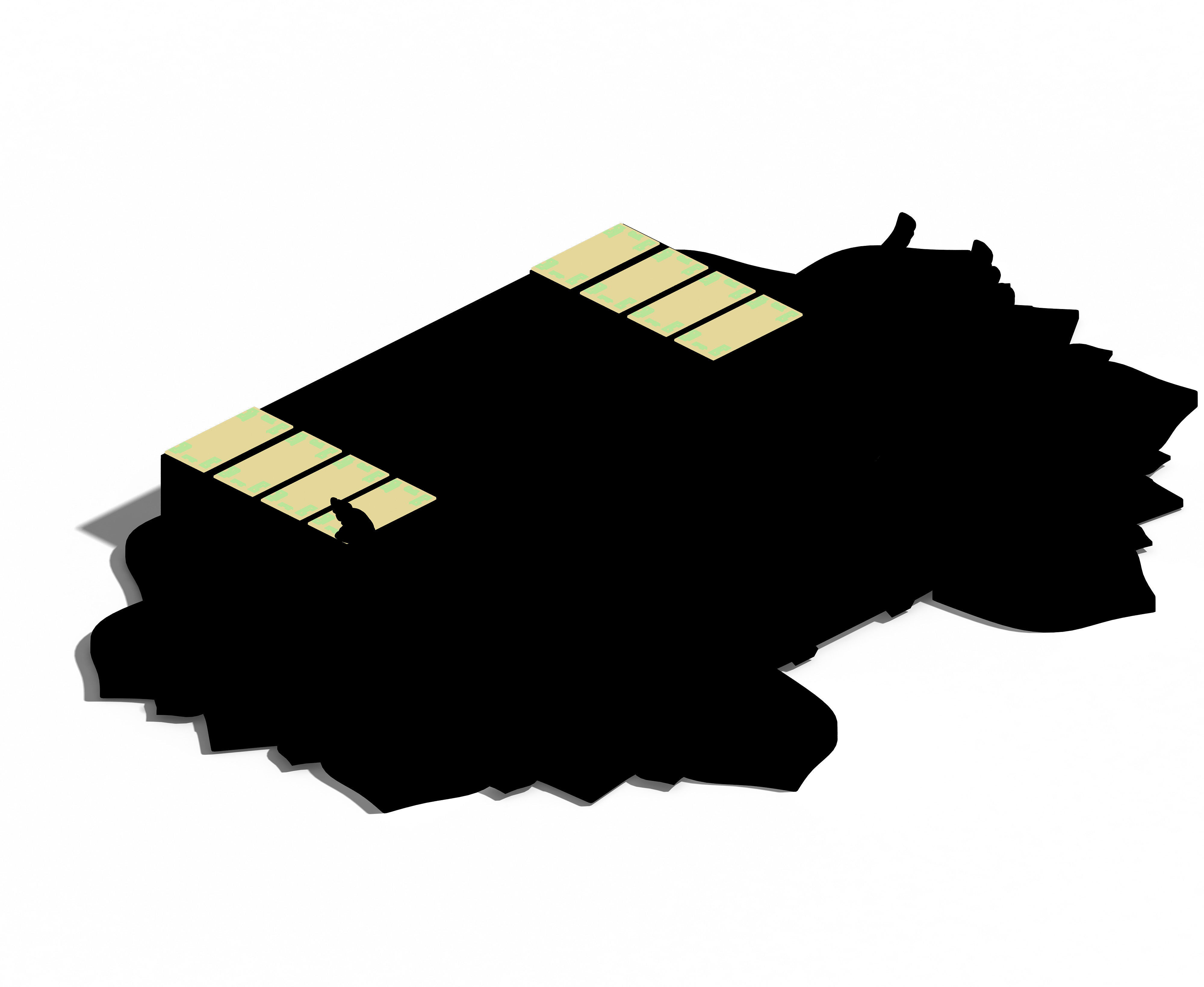 City center - ladder 3D model_3