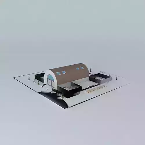 Factory shade 2 3D model