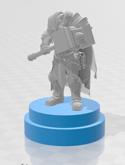 ajedrez warcraft version alianza  3D print model_5